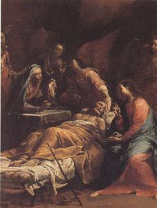 Giuseppe Maria Crespi The Death of St Joseph (san 05) Sweden oil painting art